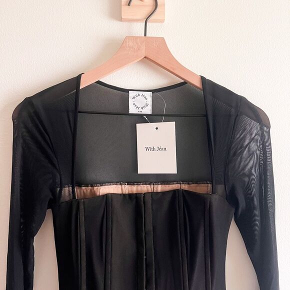 New With Jean Al Dress Size XXS - Picture 6 of 9